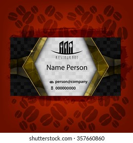 Card Presentation Corporate identity Menu Restaurant