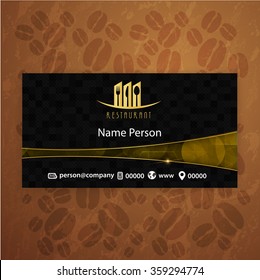 Card Presentation Corporate identity Menu Restaurant