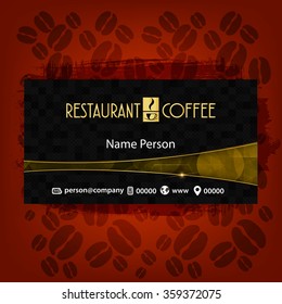 Card Presentation Corporate identity Menu Restaurant