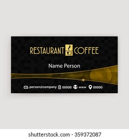 Card Presentation Corporate identity Menu Restaurant