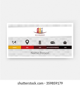Card Presentation Corporate identity Menu Restaurant