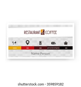 Card Presentation Corporate identity Menu Restaurant