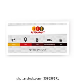 Card Presentation Corporate identity Menu Restaurant