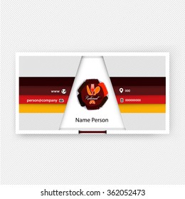 Card Presentation Corporate identity Menu Restaurant