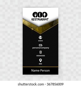 Card Presentation Corporate identity Menu Restaurant