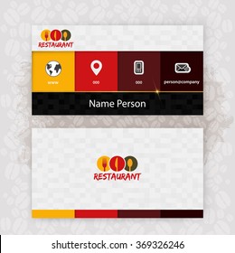 Card Presentation Corporate identity Menu Restaurant