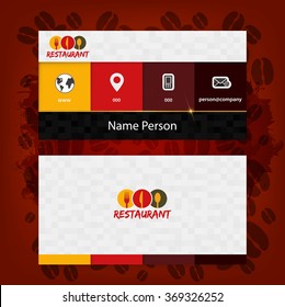 Card Presentation Corporate identity Menu Restaurant
