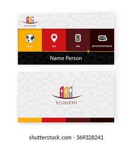 Card Presentation Corporate identity Menu Restaurant