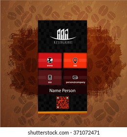 Card Presentation Corporate identity Menu Restaurant