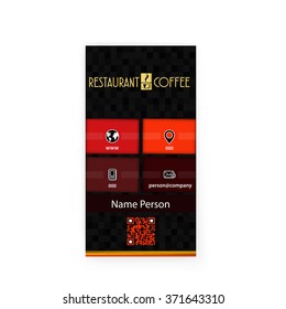 Card Presentation Corporate identity Menu Restaurant