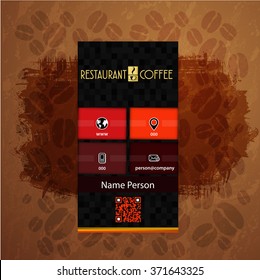Card Presentation Corporate identity Menu Restaurant
