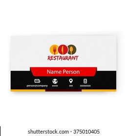 Card Presentation Corporate identity Menu Restaurant