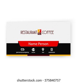 Card Presentation Corporate identity Menu Restaurant