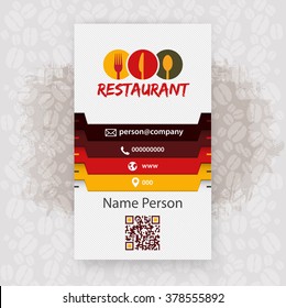 Card Presentation Corporate identity Menu Restaurant