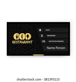 Card Presentation Corporate identity Menu Restaurant