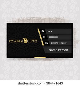 Card Presentation Corporate identity Menu Restaurant