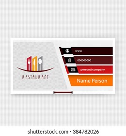 Card Presentation Corporate identity Menu Restaurant