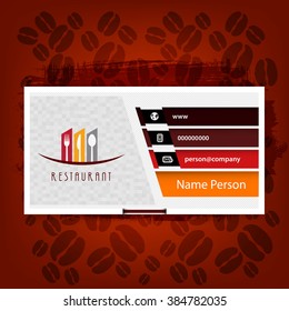 Card Presentation Corporate identity Menu Restaurant