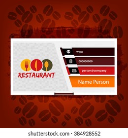 Card Presentation Corporate identity Menu Restaurant