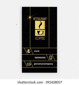 Card Presentation Corporate identity Menu Restaurant