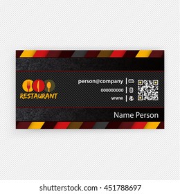 Card Presentation Corporate identity Menu Restaurant