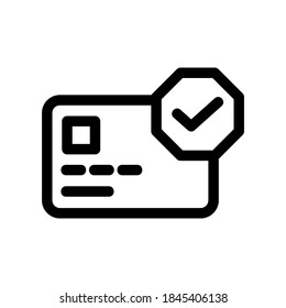 card protection icon or logo isolated sign symbol vector illustration - high quality black style vector icons
