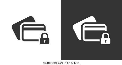Card Protection Symbol Icon Vector