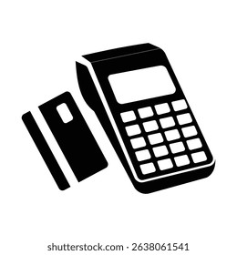 Card punch machine icon vector  symbol design. Payment Machine, card icon vector. Electronics Payment device icon. Vector illustration.
