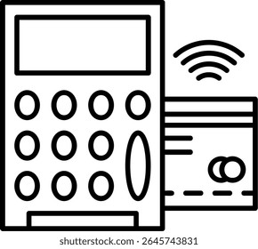 Card Reader Filled Style Icon Design