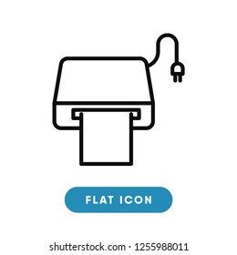 Card reader vector icon
