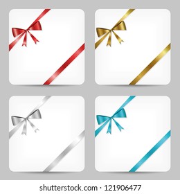 card with ribbon collection