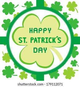Card for Saint Patrick s Day.