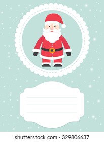 card santa claus