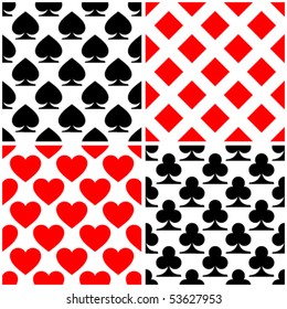 Card seamless abstract background.