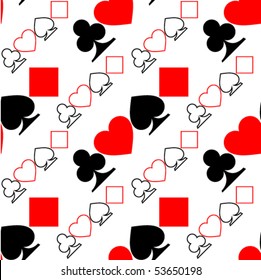 Card seamless abstract background.