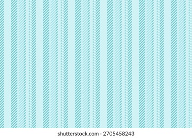 Cartão de fundo vertical sem costura, Natal ornamento textura faixa têxtil. Vetor de tecido de padrão de linhas Nztec na paleta de cores claras e ciano.