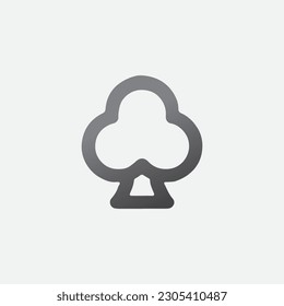 Card shoots Icon Vector Editable Color