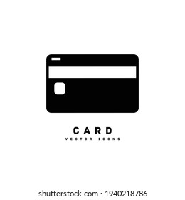 Card silhouette icon vector illustration