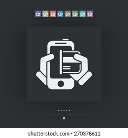 Card in smartphone