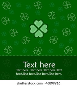 Card for St. Patrick's Day
