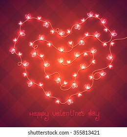 Card for st. Valentine's Day