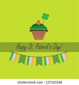 card for st.patrick`s day