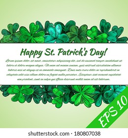 Card for St.Patrick's day
