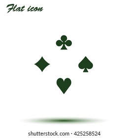 Card suit icon.