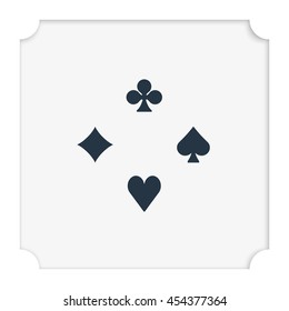 Card suit icon.