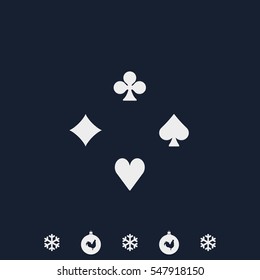 Card suit icon.