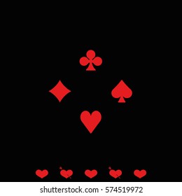 Card suit icon.