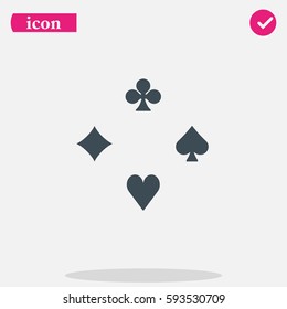 Card suit icon.