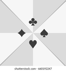 Card suit icon.