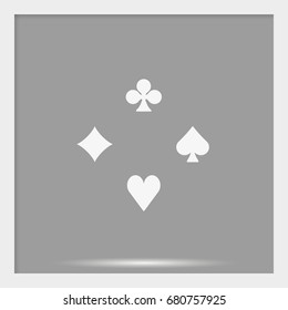 Card suit icon.